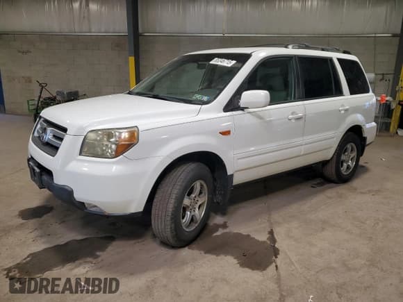 ✅ 2006 Honda Pilot EX • VIN: 2HKYF18406H563169 • Lot: 85346715. Wystawiony na Copart z przebiegiem 181 490 mil. Bezpłatny archiwum sprzedaży aukcyjnych z USA i szczegółowy raport historii pojazdu na DreamBid. Zdjęcie 1.
