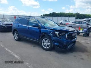 ✅ 2020 GMC Terrain SLE • VIN: 3GKALTEV0LL167245 • Lot: 42641055. Listed on IAAI with 55,595 mi. Free auction sales archive from the USA and detailed vehicle history report at DreamBid. Image 1.