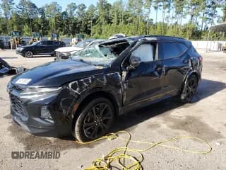 ✅ 2020 Chevrolet Blazer RS • VIN: 3GNKBERS9LS556588 • Lot: 86824415. Listed on Copart with Not provided. Free auction sales archive from the USA and detailed vehicle history report at DreamBid. Image 1.