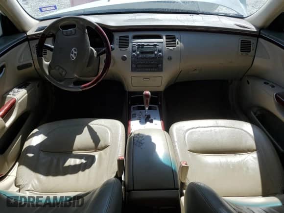 2006 Hyundai Azera SE с VIN KMHFC46F76A112099, выставлен на аукционе Copart как лот 76604094 с пробегом Не указан миль и Списание • Salvage title. История ставок и продаж доступна на DreamBid. Изображение 8.