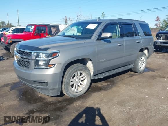 ✅ 2019 Chevrolet Tahoe LT • VIN: 1GNSCBKC2KR365482 • Lot: 43608683. Listed on IAAI with 88,665 mi. Free auction sales archive from the USA and detailed vehicle history report at DreamBid. Image 2.