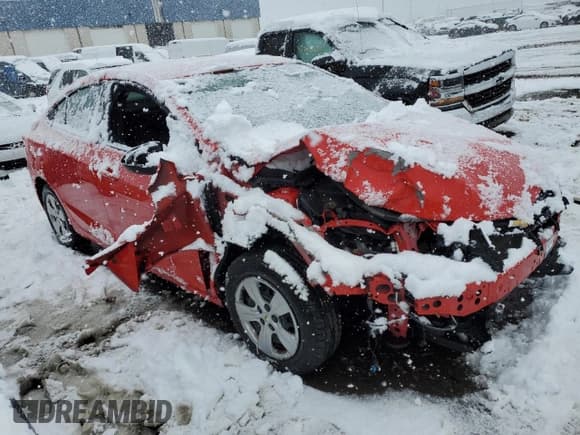 ✅ 2017 Chevrolet Cruze LS • VIN: 1G1BC5SM7H7152866 • Lot: 38422303. Listed on Copart with Not provided. Free auction sales archive from the USA and detailed vehicle history report at DreamBid. Image 4.
