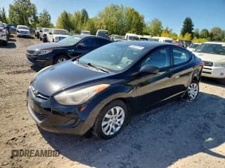 ✅ 2012 Hyundai Elantra GLS • VIN: KMHDH4AE8CU398918 • Lot: 81822115. Listed on Copart with 187,401 mi. Free auction sales archive from the USA and detailed vehicle history report at DreamBid. Image 1.