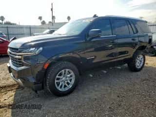 2024 Chevrolet Tahoe LT с VIN 1GNSCNKD7RR313236, выставлен на аукционе Copart как лот 70011305 с пробегом 18 532 миль миль и Списание • Salvage title. История ставок и продаж доступна на DreamBid. Изображение 1.