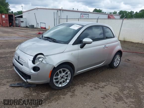 ✅ 2012 FIAT 500 Pop • VIN: 3C3CFFAR0CT123997 • Lot: 42338159. Listed on IAAI with 129,771 mi. Free auction sales archive from the USA and detailed vehicle history report at DreamBid. Image 2.