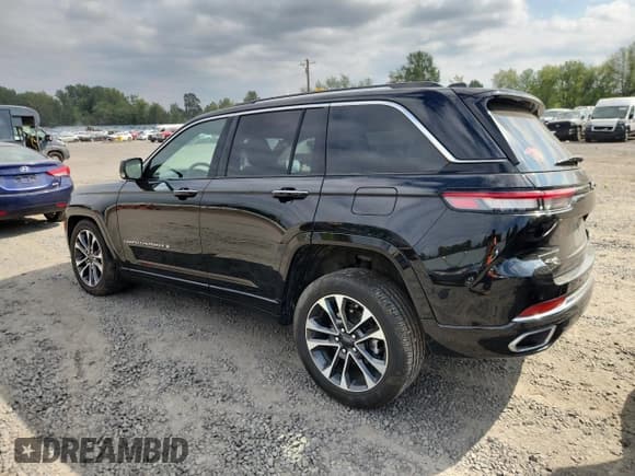 ✅ 2023 Jeep Grand Cherokee Overland • VIN: 1C4RJHDG0PC586329 • Lot: 72053965. Listed on Copart with 18,232 mi. Free auction sales archive from the USA and detailed vehicle history report at DreamBid. Image 2.