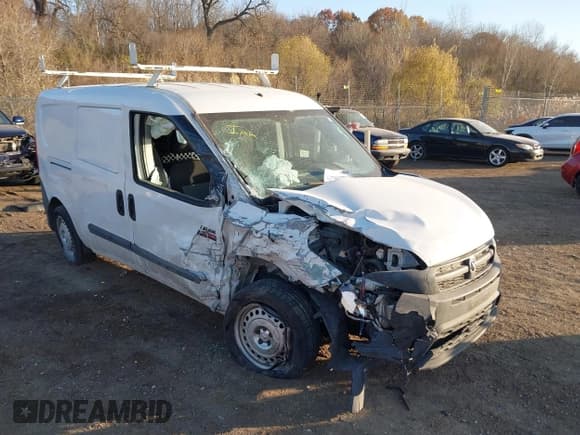 ✅ 2015 Ram ProMaster City Cargo Tradesman • VIN: ZFBERFAT3F6A28636 • Лот: 43709776. Опубликован ранее на IAAI с пробегом 110 977 миль. Бесплатный доступ к архиву аукционных продаж из США и подробный отчёт об истории автомобиля на DreamBid. Изображение 1.