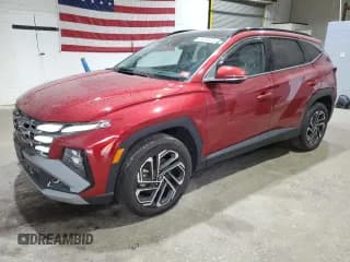 ✅ 2025 Hyundai Tucson Limited • VIN: 5NMJECDEXSH458998 • Lot: 70529375. Wystawiony na Copart z przebiegiem 18 368 mil. Bezpłatny archiwum sprzedaży aukcyjnych z USA i szczegółowy raport historii pojazdu na DreamBid. Zdjęcie 1.