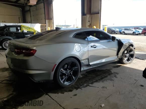 2023 Chevrolet Camaro 2LT with VIN 1G1FD1RX4P0157084, listed as a Copart auction lot 85086045 with 45,369 mi miles and Salvage title. Bid and sale history available at DreamBid. Image 3.