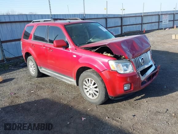 ✅ 2009 Mercury Mariner Premier • VIN: 4M2CU97G09KJ13791 • Lot: 41792303. Wystawiony na IAAI z przebiegiem 221 828 mil. Bezpłatny archiwum sprzedaży aukcyjnych z USA i szczegółowy raport historii pojazdu na DreamBid. Zdjęcie 1.