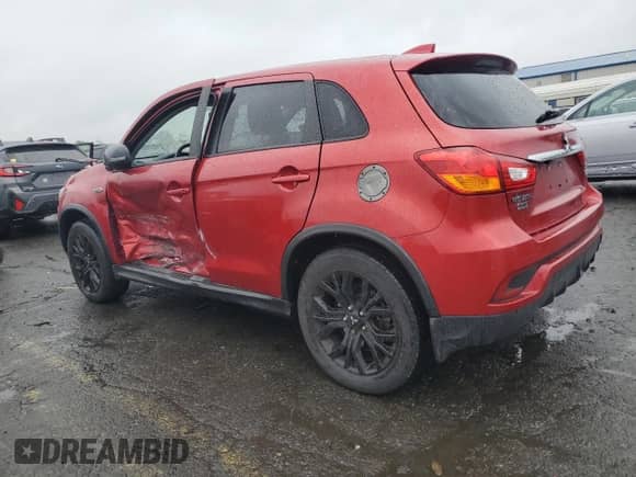 2019 Mitsubishi Outlander ES with VIN JA4AR3AU7KU022497, listed as a Copart auction lot 84171315 with 126,677 mi miles and Salvage title. Bid and sale history available at DreamBid. Image 2.