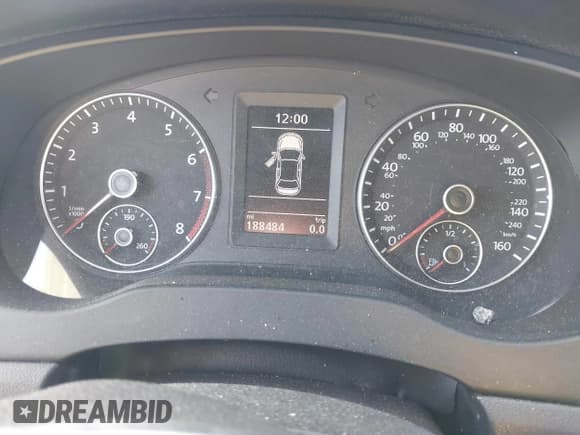 ✅ 2013 Volkswagen Jetta • VIN: 3VW4S7AJ6DM297898 • Lot: 41664178. Listed on IAAI with 188,484 mi. Free auction sales archive from the USA and detailed vehicle history report at DreamBid. Image 7.