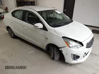 ✅ 2017 Mitsubishi Mirage SE • VIN: ML32F4FJ8HHF17984 • Lot: 43571795. Listed on IAAI with 133,753 mi. Free auction sales archive from the USA and detailed vehicle history report at DreamBid. Image 1.