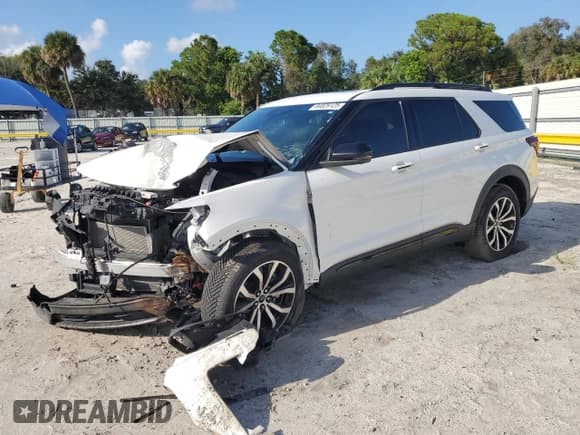 ✅ 2020 Ford Explorer ST • VIN: 1FM5K8GCXLGB79198 • Lot: 84829125. Wystawiony na Copart z przebiegiem 84 079 mil. Bezpłatny archiwum sprzedaży aukcyjnych z USA i szczegółowy raport historii pojazdu na DreamBid. Zdjęcie 1.