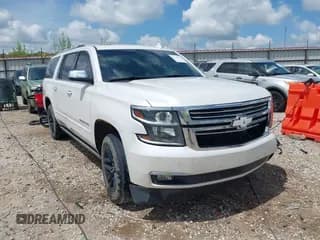 ✅ 2018 Chevrolet Suburban Premier • VIN: 1GNSKJKC6JR402075 • Лот: 42124796. Опубликован ранее на IAAI с пробегом 156 900 миль. Бесплатный доступ к архиву аукционных продаж из США и подробный отчёт об истории автомобиля на DreamBid. Изображение 1.
