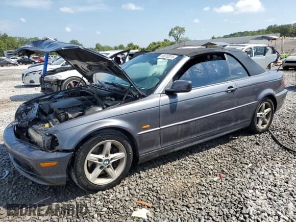 ✅ 2002 BMW 3 Series 325Ci • VIN: WBABS33412JY59885 • Лот: 65910515. Опубликован ранее на Copart с пробегом 139 361 миль. Бесплатный доступ к архиву аукционных продаж из США и подробный отчёт об истории автомобиля на DreamBid. Изображение 1.