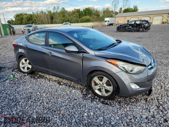 ✅ 2012 Hyundai Elantra Limited • VIN: 5NPDH4AE4CH114201 • Lot: 83990695. Listed on Copart with Not provided. Free auction sales archive from the USA and detailed vehicle history report at DreamBid. Image 4.