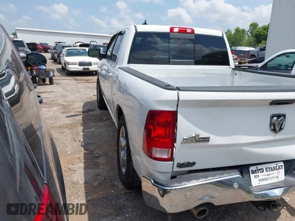 2016 Ram 1500 Big Horn with VIN 1C6RR6LT0GS278067, listed as a IAAI auction lot 42755061 with 163,367 mi miles and . Bid and sale history available at DreamBid. Image 3.