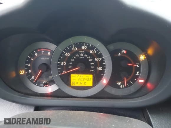 ✅ 2010 Toyota RAV4 Sport • VIN: JTMRK4DV6A5089852 • Lot: 43834599. Listed on IAAI with 203,492 mi. Free auction sales archive from the USA and detailed vehicle history report at DreamBid. Image 7.