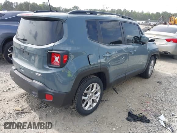 ✅ 2018 Jeep Renegade Latitude • VIN: ZACCJABB0JPH61945 • Lot: 42165795. Wystawiony na IAAI z przebiegiem Nie podano. Bezpłatny archiwum sprzedaży aukcyjnych z USA i szczegółowy raport historii pojazdu na DreamBid. Zdjęcie 4.