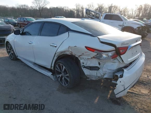 ✅ 2017 Nissan Maxima SR • VIN: 1N4AA6AP8HC430973 • Lot: 43880616. Listed on IAAI with 88,198 mi. Free auction sales archive from the USA and detailed vehicle history report at DreamBid. Image 3.