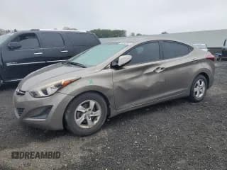 ✅ 2015 Hyundai Elantra SE • VIN: 5NPDH4AE2FH608495 • Lot: 69342585. Listed on Copart with 141,019 mi. Free auction sales archive from the USA and detailed vehicle history report at DreamBid. Image 1.