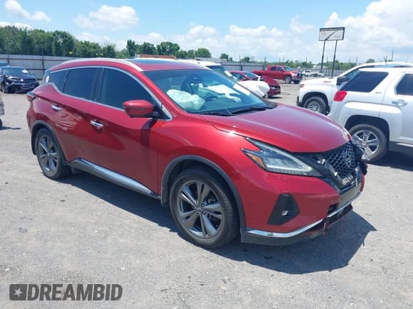 ✅ 2020 Nissan Murano Platinum • VIN: 5N1AZ2DJ2LN112987 • Лот: 42481408. Опубликован ранее на IAAI с пробегом 103 350 миль. Бесплатный доступ к архиву аукционных продаж из США и подробный отчёт об истории автомобиля на DreamBid. Изображение 1.