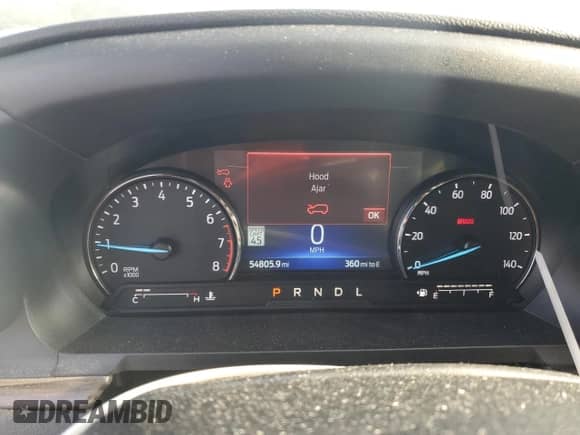 2022 Ford Explorer Limited with VIN 1FMSK7FH6NGA68452, listed as a Copart auction lot 83922215 with 54,805 mi miles and Salvage title. Bid and sale history available at DreamBid. Image 9.