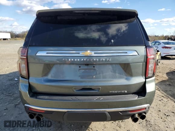 ✅ 2023 Chevrolet Suburban Premier • VIN: 1GNSCFKD5PR392568 • Lot: 91659965. Wystawiony na Copart z przebiegiem 76 283 mil. Bezpłatny archiwum sprzedaży aukcyjnych z USA i szczegółowy raport historii pojazdu na DreamBid. Zdjęcie 6.