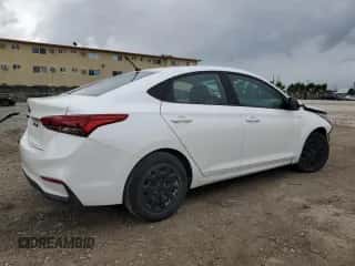 2021 Hyundai Accent SE with VIN 3KPC24A66ME131013, listed as a Copart auction lot 41416324 with 57,560 mi miles and . Bid and sale history available at DreamBid. Image 3.