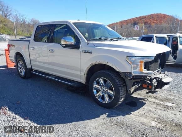 ✅ 2018 Ford F-150 Lariat • VIN: 1FTEW1EG5JFB50491 • Лот: 43632028. Опубликован ранее на IAAI с пробегом 135 016 миль. Бесплатный доступ к архиву аукционных продаж из США и подробный отчёт об истории автомобиля на DreamBid. Изображение 1.