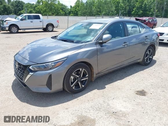 ✅ 2024 Nissan Sentra SV • VIN: 3N1AB8CV9RY206315 • Lot: 42541645. Listed on IAAI with 38,505 mi. Free auction sales archive from the USA and detailed vehicle history report at DreamBid. Image 2.