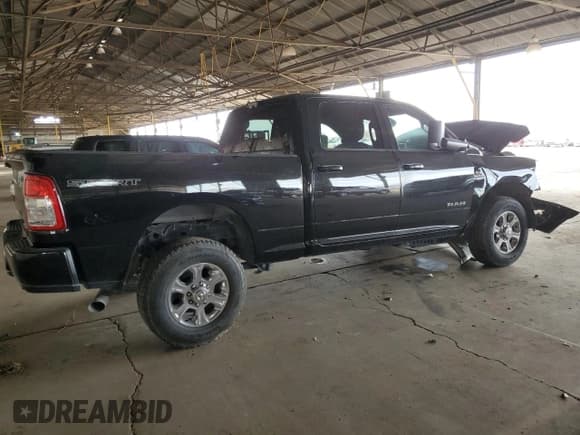 ✅ 2022 Ram 2500 Lone Star • VIN: 3C6UR5DLXNG190148 • Lot: 50540685. Wystawiony na Copart z przebiegiem 37 639 mil. Bezpłatny archiwum sprzedaży aukcyjnych z USA i szczegółowy raport historii pojazdu na DreamBid. Zdjęcie 3.