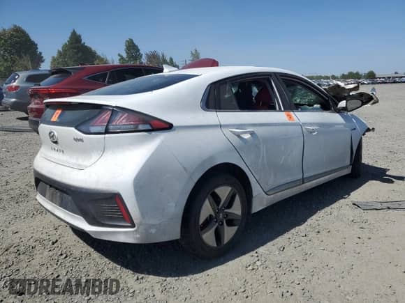 2020 Hyundai Ioniq SEL с VIN KMHC85LC9LU241301, выставлен на аукционе Copart как лот 69336694 с пробегом Не указан миль и Списание • Salvage title. История ставок и продаж доступна на DreamBid. Изображение 3.