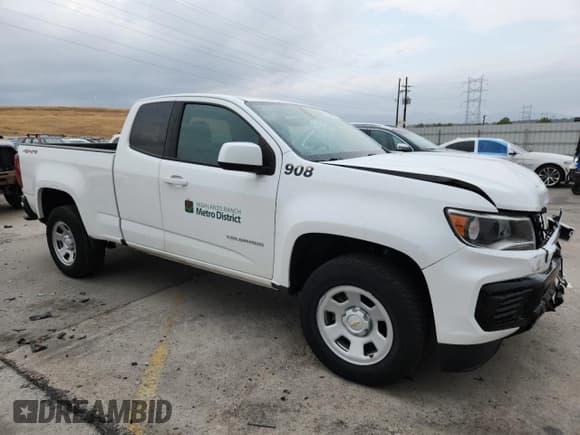 ✅ 2021 Chevrolet Colorado 4WD Work Truck • VIN: 1GCHTBEN8M1101426 • Lot: 67319875. Wystawiony na Copart z przebiegiem 28 759 mil. Bezpłatny archiwum sprzedaży aukcyjnych z USA i szczegółowy raport historii pojazdu na DreamBid. Zdjęcie 4.