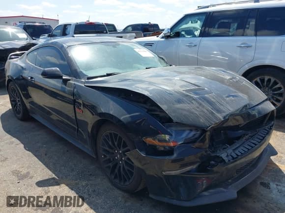 ✅ 2020 Ford Mustang GT • VIN: 1FA6P8CF7L5178862 • Lot: 43121880. Listed on IAAI with 58,992 mi. Free auction sales archive from the USA and detailed vehicle history report at DreamBid. Image 1.
