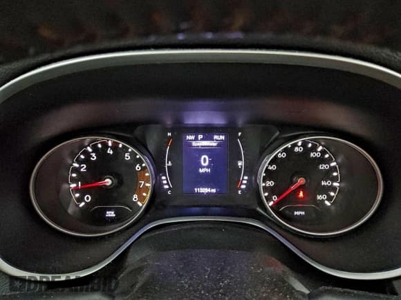 ✅ 2020 Jeep Compass Latitude • VIN: 3C4NJDBB8LT150079 • Lot: 94454405. Listed on Copart with 113,284 mi. Free auction sales archive from the USA and detailed vehicle history report at DreamBid. Image 9.