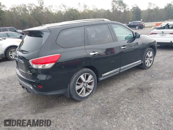 ✅ 2014 Nissan Pathfinder Platinum • VIN: 5N1AR2MM2EC617131 • Lot: 43861005. Wystawiony na IAAI z przebiegiem 81 201 mil. Bezpłatny archiwum sprzedaży aukcyjnych z USA i szczegółowy raport historii pojazdu na DreamBid. Zdjęcie 4.