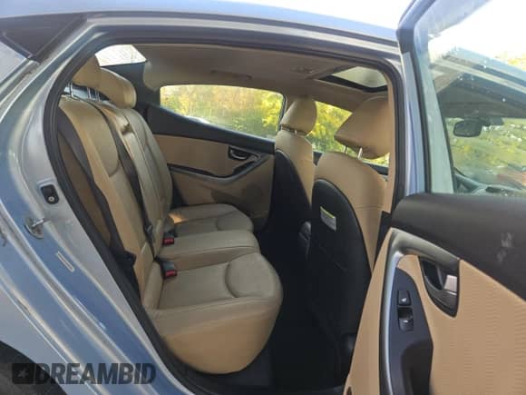 2012 Hyundai Elantra GLS with VIN KMHDH4AE9CU402443, listed as a Copart auction lot 91527765 with 77,867 mi miles and Clean title. Bid and sale history available at DreamBid. Image 6.