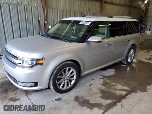 ✅ 2014 Ford Flex Limited • VIN: 2FMHK6D8XEBD23716 • Lot: 68398425. Listed on Copart with 152,281 mi. Free auction sales archive from the USA and detailed vehicle history report at DreamBid. Image 1.