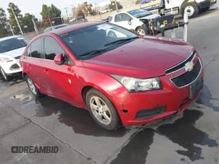 ✅ 2014 Chevrolet Cruze 1LT • VIN: 1G1PC5SB0E7381096 • Lot: 43849171. Listed on IAAI with 185,376 mi. Free auction sales archive from the USA and detailed vehicle history report at DreamBid. Image 1.