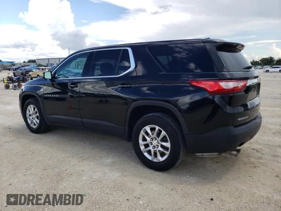 ✅ 2018 Chevrolet Traverse LS • VIN: 1GNERFKW8JJ136279 • Lot: 69132134. Wystawiony na Copart z przebiegiem 138 504 mil. Bezpłatny archiwum sprzedaży aukcyjnych z USA i szczegółowy raport historii pojazdu na DreamBid. Zdjęcie 2.