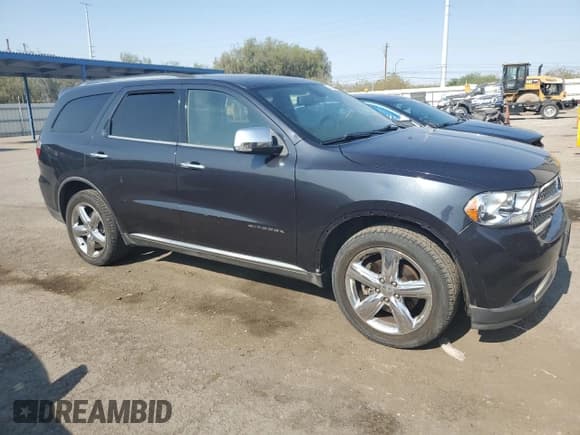 ✅ 2012 Dodge Durango Citadel • VIN: 1C4RDHEG9CC247505 • Lot: 64118454. Listed on Copart with 187,045 mi. Free auction sales archive from the USA and detailed vehicle history report at DreamBid. Image 4.