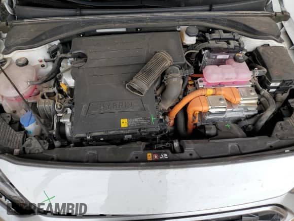 2021 Hyundai Ioniq Limited с VIN KMHC05LC2MU255940, выставлен на аукционе Copart как лот 60332364 с пробегом Не указан миль и Списание • Salvage title. История ставок и продаж доступна на DreamBid. Изображение 11.