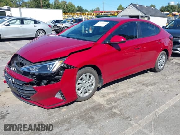 ✅ 2020 Hyundai Elantra SE • VIN: KMHD74LFXLU070764 • Lot: 43360497. Listed on IAAI with 43,140 mi. Free auction sales archive from the USA and detailed vehicle history report at DreamBid. Image 2.