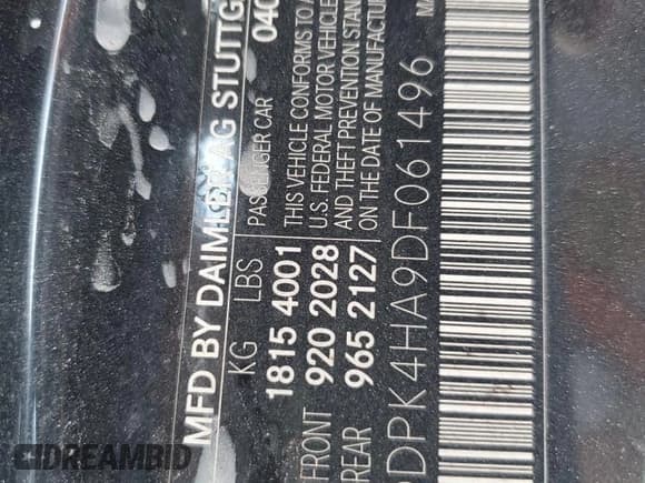 ✅ 2013 Mercedes-Benz SLK 250 • VIN: WDDPK4HA9DF061496 • Lot: 55575215. Wystawiony na Copart z przebiegiem 94 123 mil. Bezpłatny archiwum sprzedaży aukcyjnych z USA i szczegółowy raport historii pojazdu na DreamBid. Zdjęcie 12.