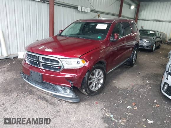 2018 Dodge Durango SXT with VIN 1C4RDJAG0JC463012, listed as a IAAI auction lot 43419946 with 59,407 mi miles and . Bid and sale history available at DreamBid. Image 2.