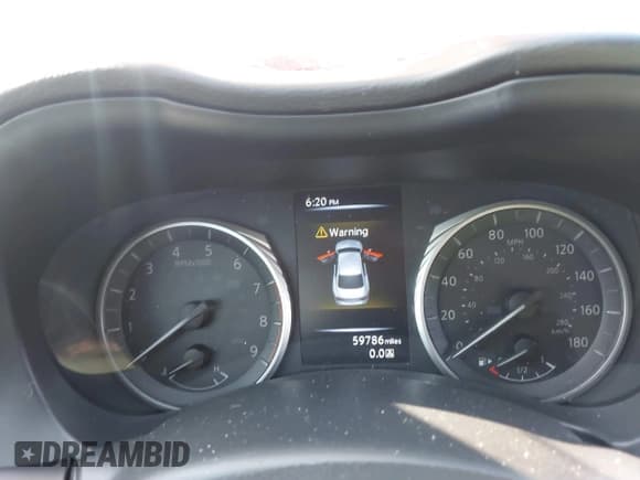 ✅ 2023 Infiniti Q50 Red Sport 400 • VIN: JN1FV7DP7PM570420 • Lot: 42904296. Listed on IAAI with 59,786 mi. Free auction sales archive from the USA and detailed vehicle history report at DreamBid. Image 7.