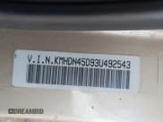 ✅ 2003 Hyundai Elantra GLS • VIN: KMHDN45D93U492543 • Lot: 42499115. Wystawiony na IAAI z przebiegiem 257 302 mil. Bezpłatny archiwum sprzedaży aukcyjnych z USA i szczegółowy raport historii pojazdu na DreamBid. Zdjęcie 9.