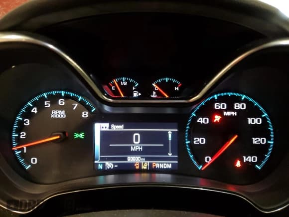 ✅ 2016 Chevrolet Impala LT • VIN: 2G1115S30G9155937 • Лот: 72660364. Опубликован ранее на Copart с пробегом 93 930 миль. Бесплатный доступ к архиву аукционных продаж из США и подробный отчёт об истории автомобиля на DreamBid. Изображение 9.